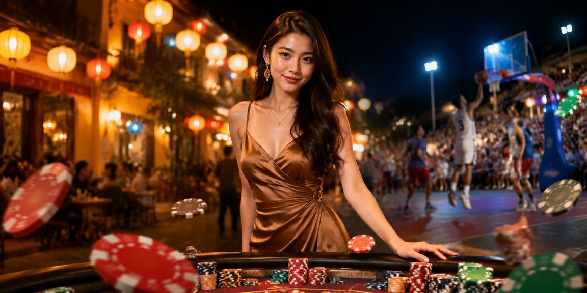 Người dùng xem cược bóng rổ tại quán cà phê Hội An trên điện thoại